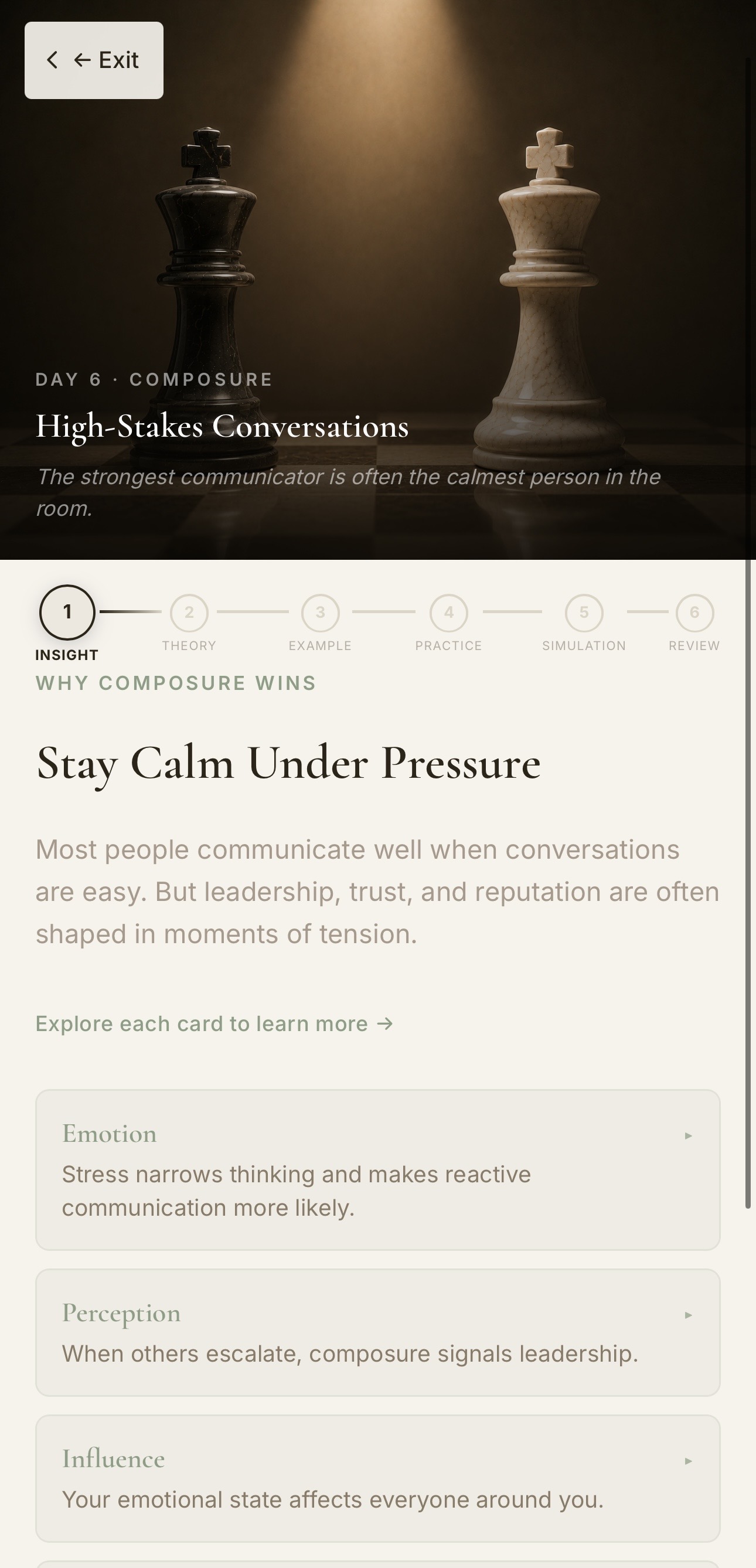 AmplifyU — composure and confidence coaching